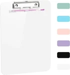 1 Pcs A4 Clipboards,plastic With Pen Holder,clip White. Fixed Price $13.72.