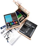 Royal & Langnickel Essentials 124 Piece Sketch And Draw Art Set New REA6250-3T. Fixed Price $89.95.