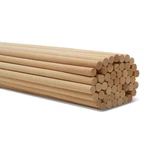 Wooden Dowel Rods 3/4 X 36 Inch, Unfinished Sticks Crafts & Diy Woodpeckers. Fixed Price $24.99.