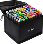 80 Colors Art Drawing Markers Set For Kids Adults Dual Tip Alcohol Gifts. Fixed Price $19.99.