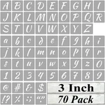 3 Inch Alphabet Letter Stencils For Painting - 70 Pack And Number Sten.... Fixed Price $17.89.