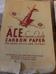Ace Carbon Paper 12 Sheets Of. Fixed Price $12.00.