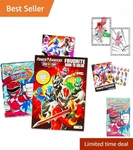 Fun-filled Coloring Super Set For Power Rangers Fans 2 & Stickers!. Fixed Price $19.99.