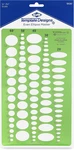 Alvin, Even Ellipse Master Template 6.5" X 11" Model TD1267, Plastic Drawing And. Fixed Price $18.67.