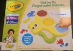 Crayola Butterfly Fingerpaint Palette, 81-1551. Fixed Price $12.00.