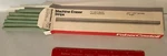 Vintage Faber Castell Machine Eraser Strips 75216 Nos Green Drafting Tools 7". Fixed Price $20.00.