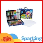 Vibrant 140PC Kids Set: Crayons, Markers & Colored Pencils For Young Artists. Fixed Price $50.39.