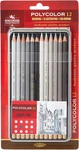 Polycolor Grey Line Artist's Coloured Pencils (set Of 12). Fixed Price $34.30.