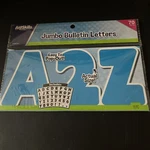 Art Skills Jumbo Bulletin Letters & Numbers Approx. 4 1/2 Inches. Fixed Price $11.79.