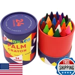 Lebze Toddler Crayons, 24 Colors Non Toxic For Kids Ages 3+, Easy Hol. Fixed Price $34.60.