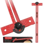 29 Inch Woodworking Square Ruler, Adjustable Angle 15-165 Measurement To. Fixed Price $72.03.