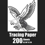 Waybas 200 Sheets A4 Tracing Paper, White 8.5 X 11 Inches, Pcs. Fixed Price $11.09.