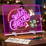 Lumiboard Led Drawing For Kids, 13.7X10 Light Up Acrylic Dry Erase .... Fixed Price $51.77.