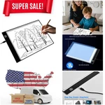 A5 Led Light Box For Tracing And Drawing - Ultra Thin Adjustable Table,. Fixed Price $17.86.