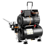 Airbrush Kit, Dual Fan Tank Compressor System With 3.5L Storage. Fixed Price $186.75.