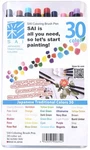 Aitoh Akashiya Sei Watercolor Brush Pen 30/PKG-ASSORTED Colors. Fixed Price $110.96.