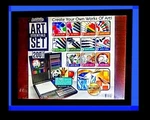 Artskills Mega Xxl 19"X15" Essentials Gift Set 200PC In Deluxe Wooden Case. Fixed Price $32.99.