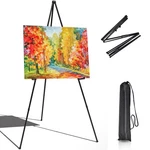 Portable Art Easel Stand 63" - Black Picture Display Tripod W/bag. Fixed Price $26.98.