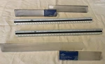 Set Of Alvin 240P & 241P Architect Enginer Scale Drafting Triangular Ruler. Fixed Price $8.00.