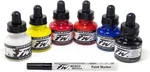 Daler Rowney Fw Acrylic Ink Bottle 6-COLOR Primary Set With Empty Marker. Fixed Price $35.99.