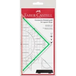 Faber-castell Set Square, Large, With Handle, 20 Cm 177090. Fixed Price $11.19.