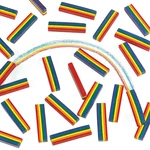 Fun Express Rainbow Crayons Each Has 6 Colors Bulk Set Of 25 Pieces. Fixed Price $29.23.