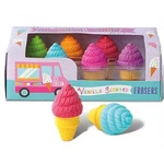 Ooly Petite Sweets Ice Cream Shoppe Scented Erasers - Vanilla Set Of 6. Fixed Price $8.25.