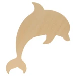 Unfinished Wooden Dolphin Cutout 18", For Summer Decor & Crafts Woodpeckers. Fixed Price $19.10.