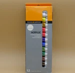 New Daler Rowney Acrylic Paint Tubes 12ML Multiple Colors. Fixed Price $11.20.