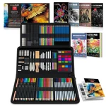 Kalour 154PCS Artists Supplies - Drawing Kit With 6 Sketchbook,tutorial,c.... Fixed Price $63.43.