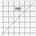Olfa Frosted Craft & Quilting Ruler 6 And 1/2 Inch Square. Fixed Price $20.05.