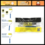 Textured Foam Paint Roller 4" With Ergonomic Handle For Walls, Decks & Cabinets. Fixed Price $21.99.