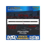 Pavement Stencils - Inch Straight Line 4" X 216" 1/8" (128 Mi.... Fixed Price $176.58.