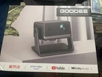 Goodee Video Projector With Wifi And Bluetooth, Smart Movie System/ Dolby Audio. Fixed Price $49.99.