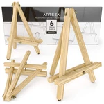 Arteza Tripod Easel Pack Of 6 12 Inches Natural Pine Wood Finish For Small To. Fixed Price $39.89.