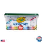 Crayola Tub 240CT Bulk Crayons For Kids Essential Easter Basket Stuffers. Fixed Price $43.69.