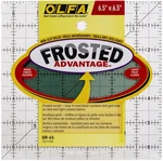 Olfa Frosted Advantage Non-slip Ruler "the COMPACT"-6-1/2"X6-1/2". Fixed Price $18.89.