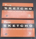 Set Of Sketcho American Company #1166 - 12 Oil Crayons Vintage Mcm Art. Fixed Price $28.97.