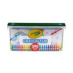 Crayola Tub 240CT Bulk Crayons For Kids Essential Easter Basket Stuffers. Fixed Price $45.04.