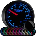 52MM Glowshift Black Elite 10 Color Led Voltage Gauge. Fixed Price $69.99.