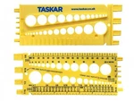 Taskar Nut, Bolt & Screw Measuring Gauge Imperial Metric Size Thread Pitch. Fixed Price $11.99.
