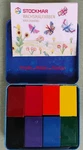 Stockmar Tin Of Block Non-toxic Beeswax Crayons Waldorf Colors 628501. Fixed Price $19.97.