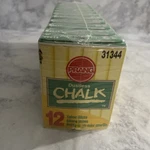 New! Non Toxic Prang Dustless Hygieia Yellow Chalk 12 Boxes = 144 Sticks!. Fixed Price $15.00.