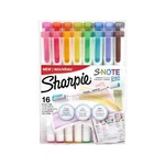 Sharpie S-note Duo Art Markers Twin Tip Assorted Colors 16/PACK New!. Fixed Price $17.50.