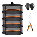 Desy & Feeci Herb Drying RACK-2FT Diameter 4 Layer Folding Mesh Hanging Baske.... Fixed Price $26.68.