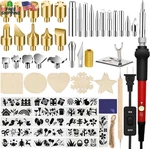 Wood Burning Kit For Beginners, 73PCS Professional Pen And Accessor. Fixed Price $31.21.