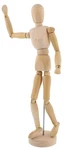 Us Art Supply 12" Male Manikin Wooden Mannequin Figure. Fixed Price $10.00.