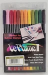 Watercolor Marker Set Double Ended Marvy Plume Garden 1122-12F New. Fixed Price $17.95.