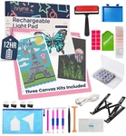 Ivyne Rechargeable A4 Light Pad For Painting & Art Diamond, Pink. Fixed Price $75.29.