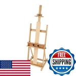 Creative Mark Carolina Wooden H-frame Artist Studio Floor Easel Lightweight. Fixed Price $212.44.